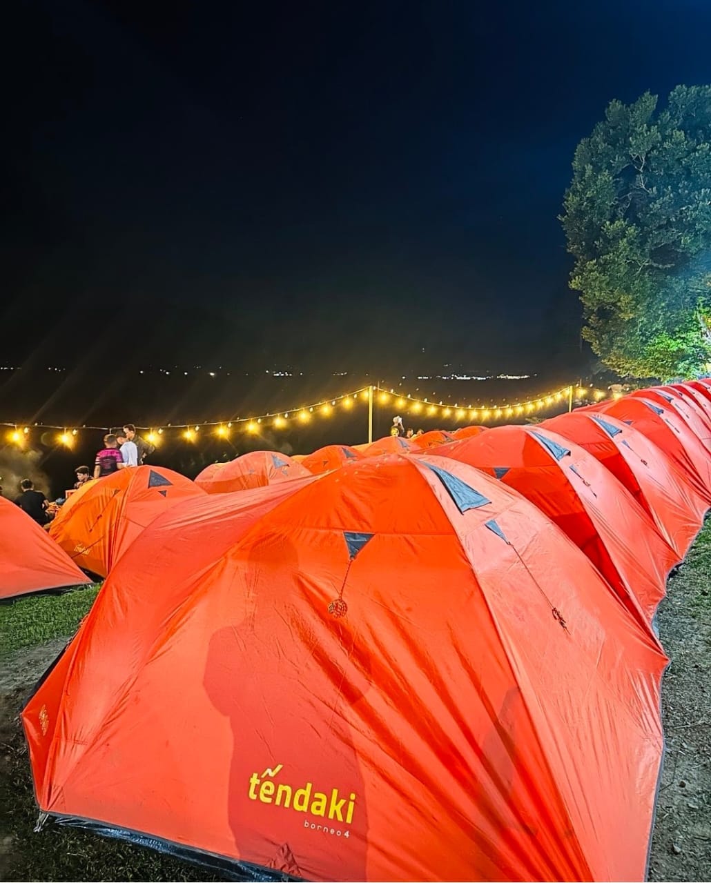 Pemandangan alam Mepar — camping dengan view menakjubkan